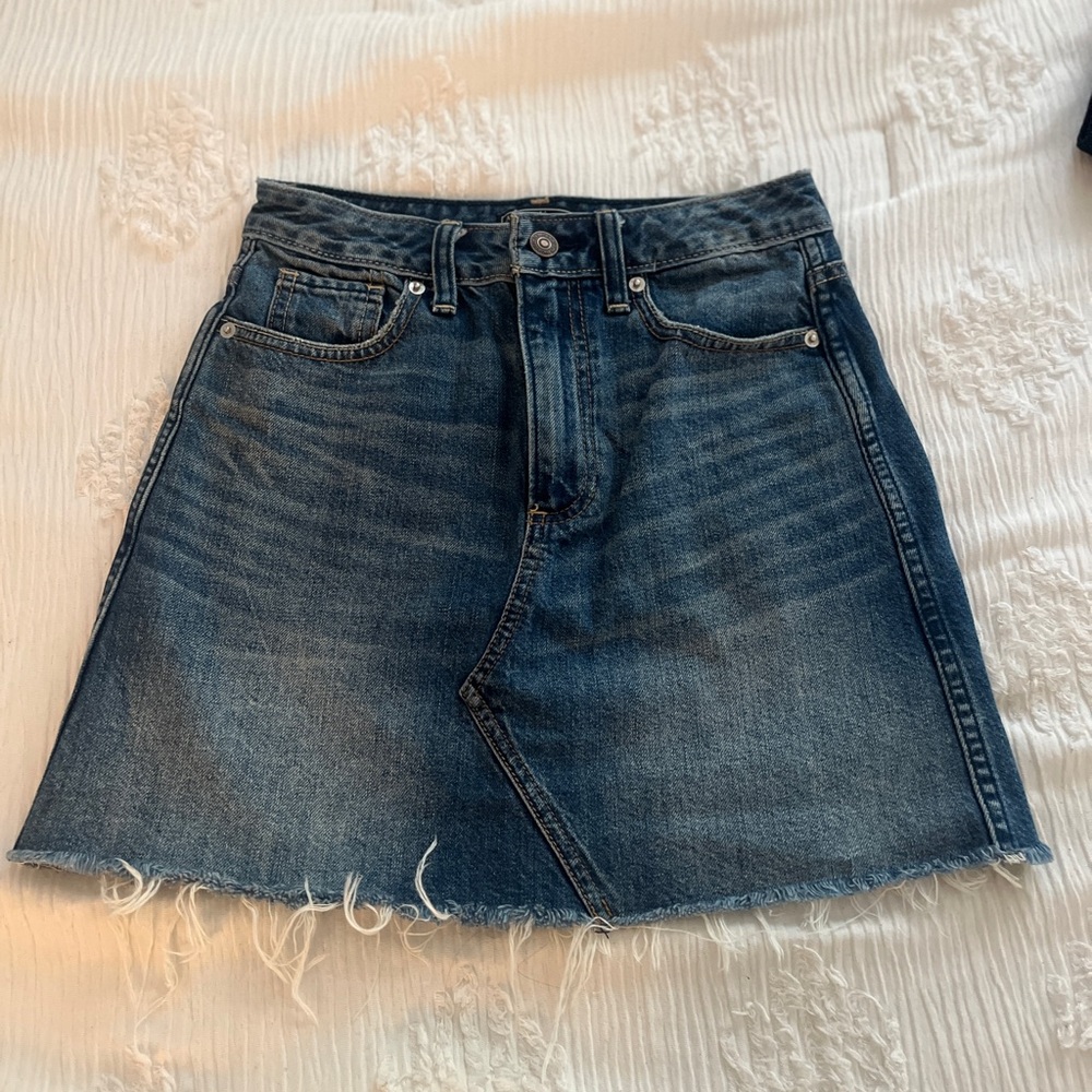 Abercrombie Denim Jean Skirt 00/24